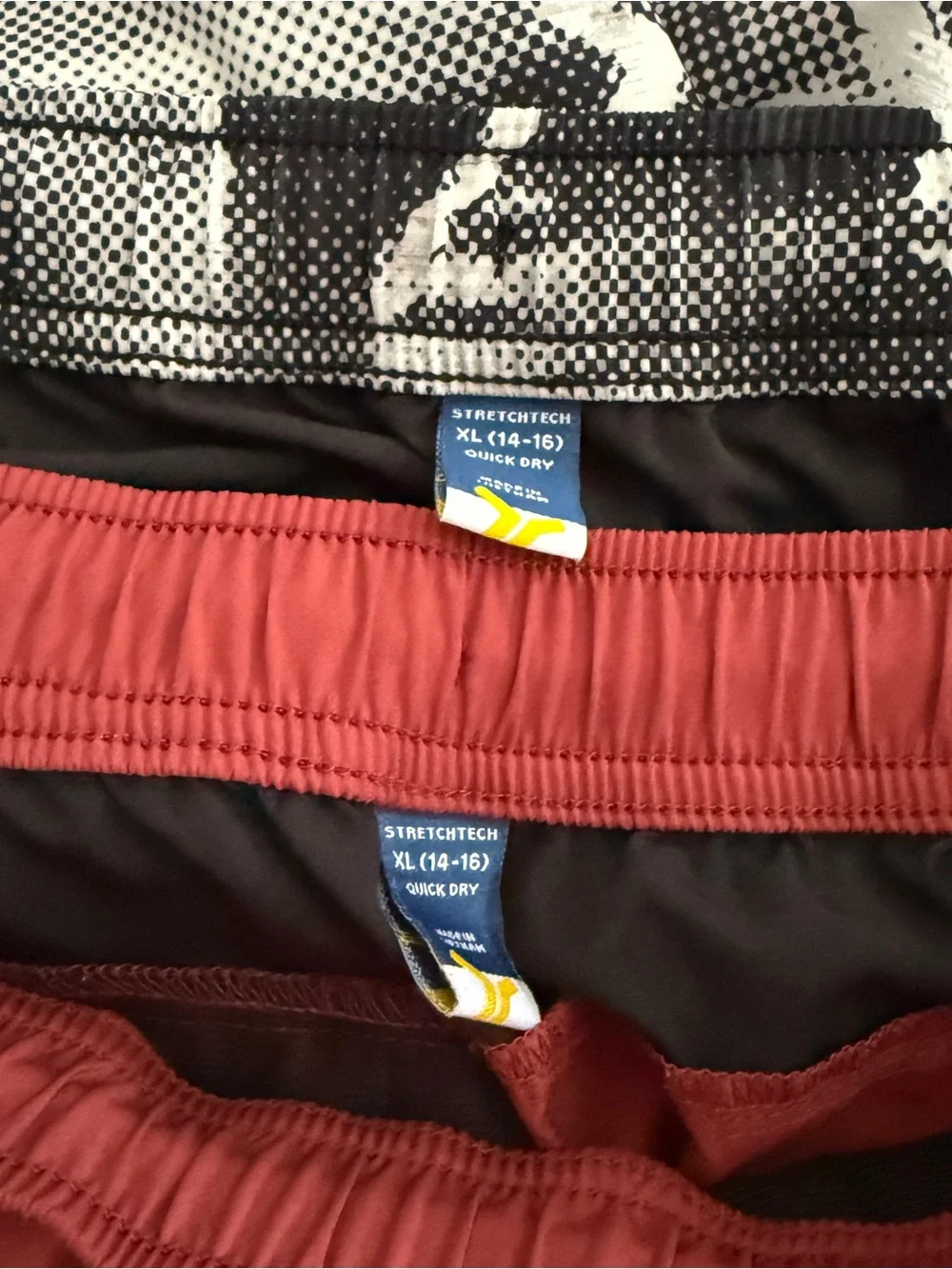 Boys Old Navy Athletic Shorts with Black Side Panel (2)